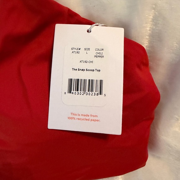 Andie’s Button-Front Bra Top Bathing Suit - Picture 5 of 7